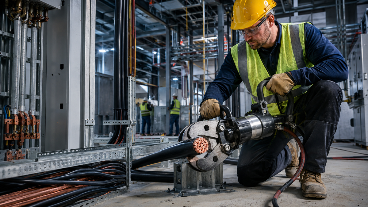 Best Hydraulic Cable Cutter Machine in India – Complete Buying Guide for Electricians & Contractors