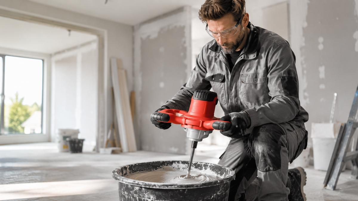 Best Electric Paint & Mortar Mixer Machine in India – Complete Buying Guide for Construction & Painting