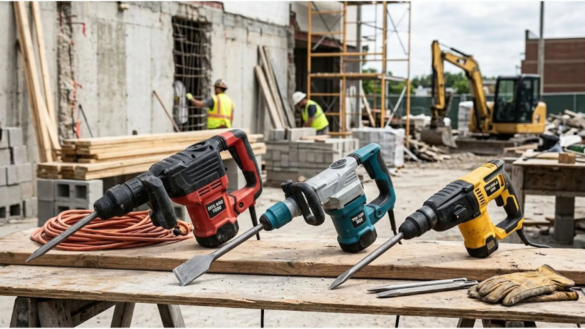 Best Demolition Hammer in India 2026 – 5KG, 7KG, 11KG, 15KG Buying Guide