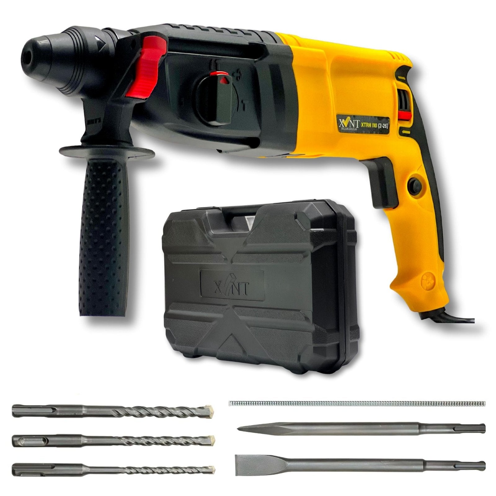 XLNT Electric Rotary Hammer 1500W - XTRH 110(2-26)