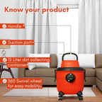 XLNT Wet & Dry Multipurpose Vacuum Cleaner 15L – XTVC6415 XLNT