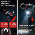 THOR 18V Brushless Cordless Drill Machine - THCD2516B