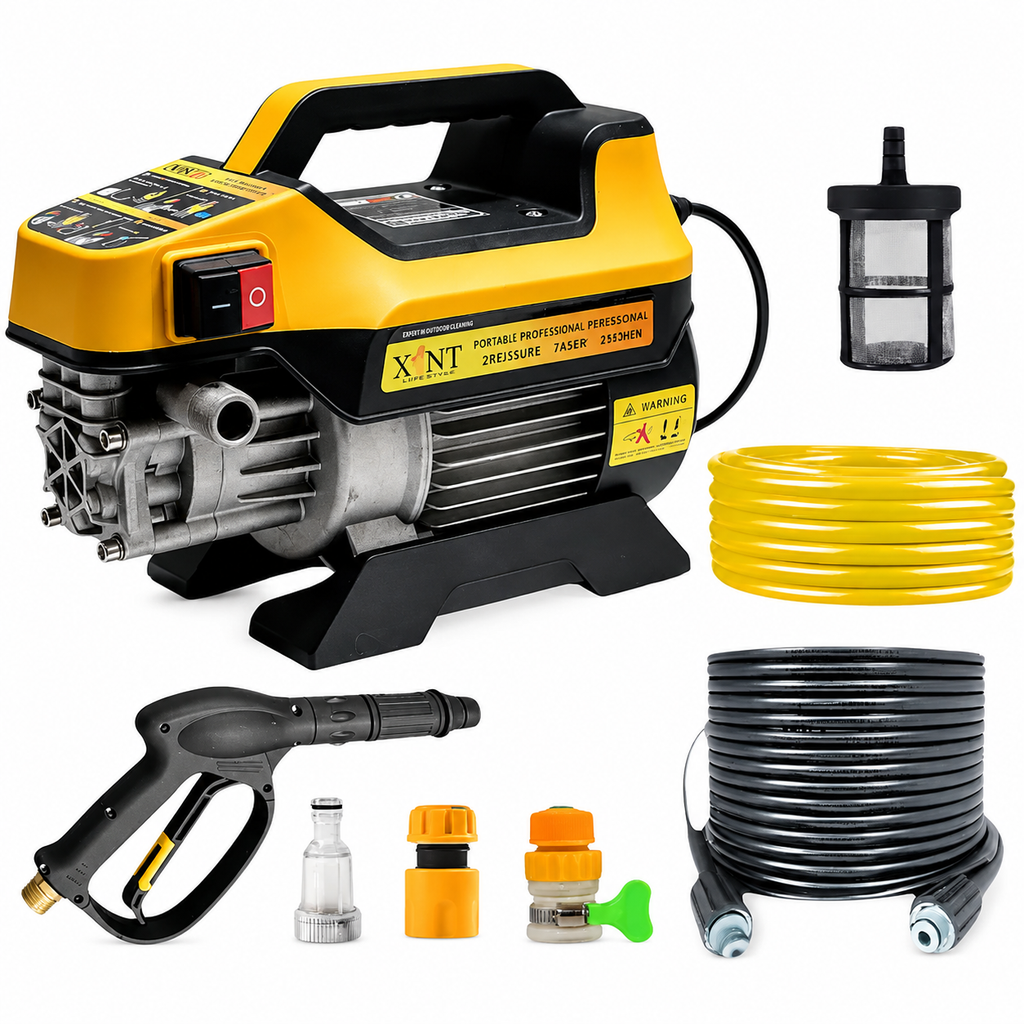 XLNT XTHPW19K2 electric high pressure washer front view
