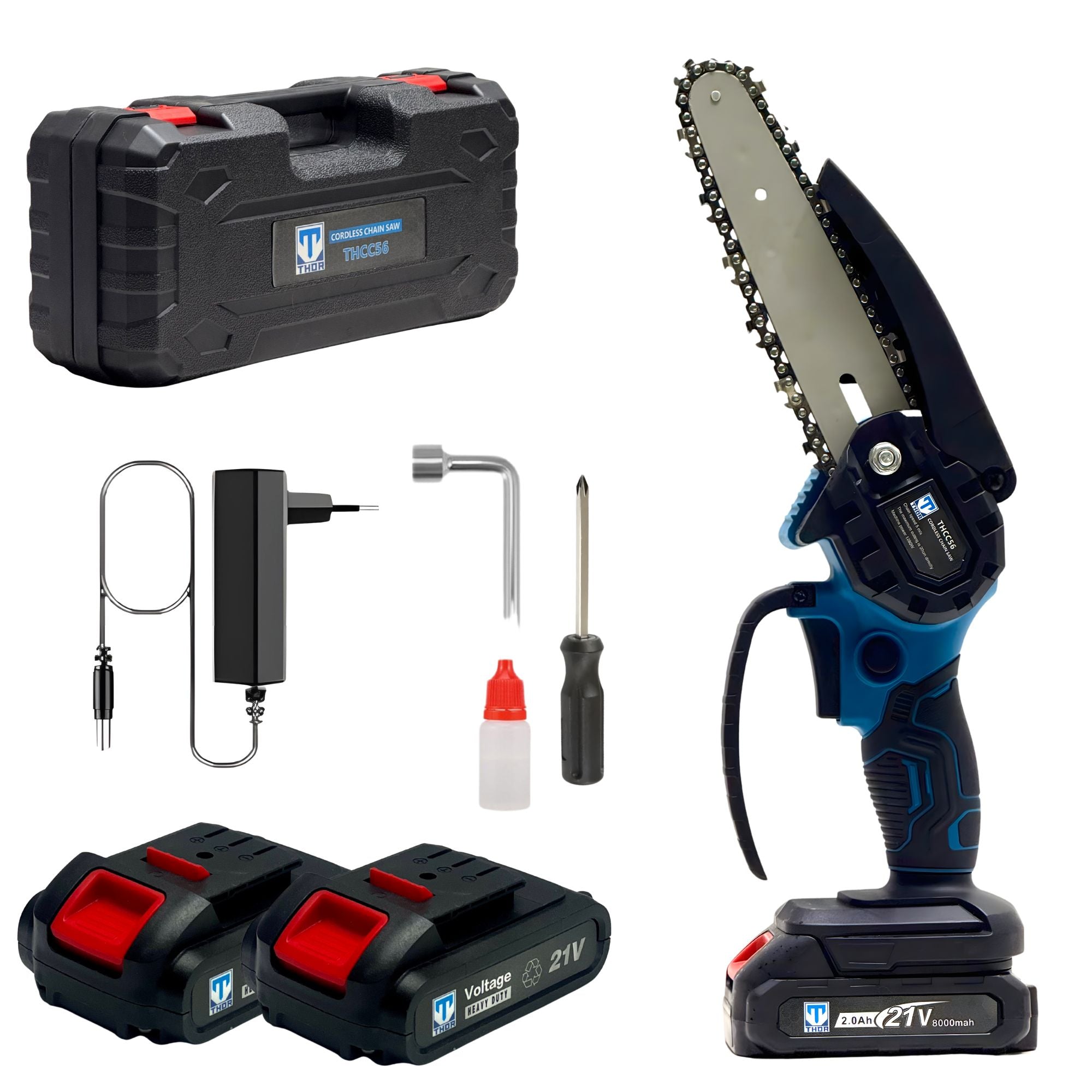 THOR Cordless Mini Chainsaw 21v - THCC56