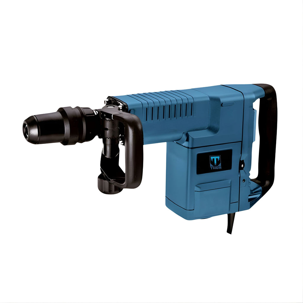 THOR 1500W Demolition Hammer 11-DJ - 11KG HEX Breaker for Heavy Duty Concrete Breaking
