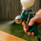 Professional pneumatic paint spray gun
