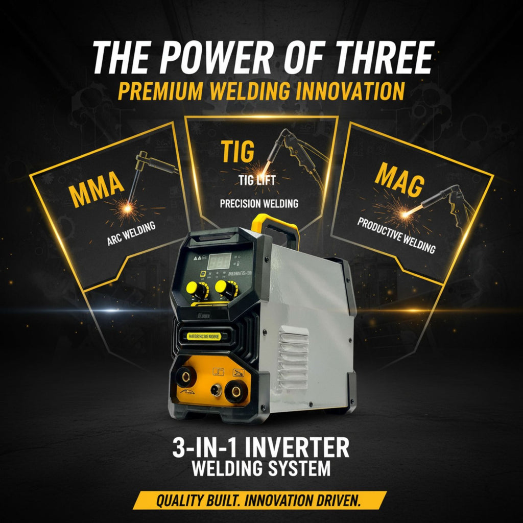 XLNT MIG/MMA/TIG Welding Machine 160A – MIG/MMA/TIG160A
