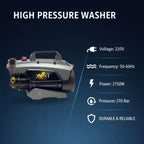 XLNT High Pressure Washer 2750W 270 Bar – XTHPW-180 XLNT