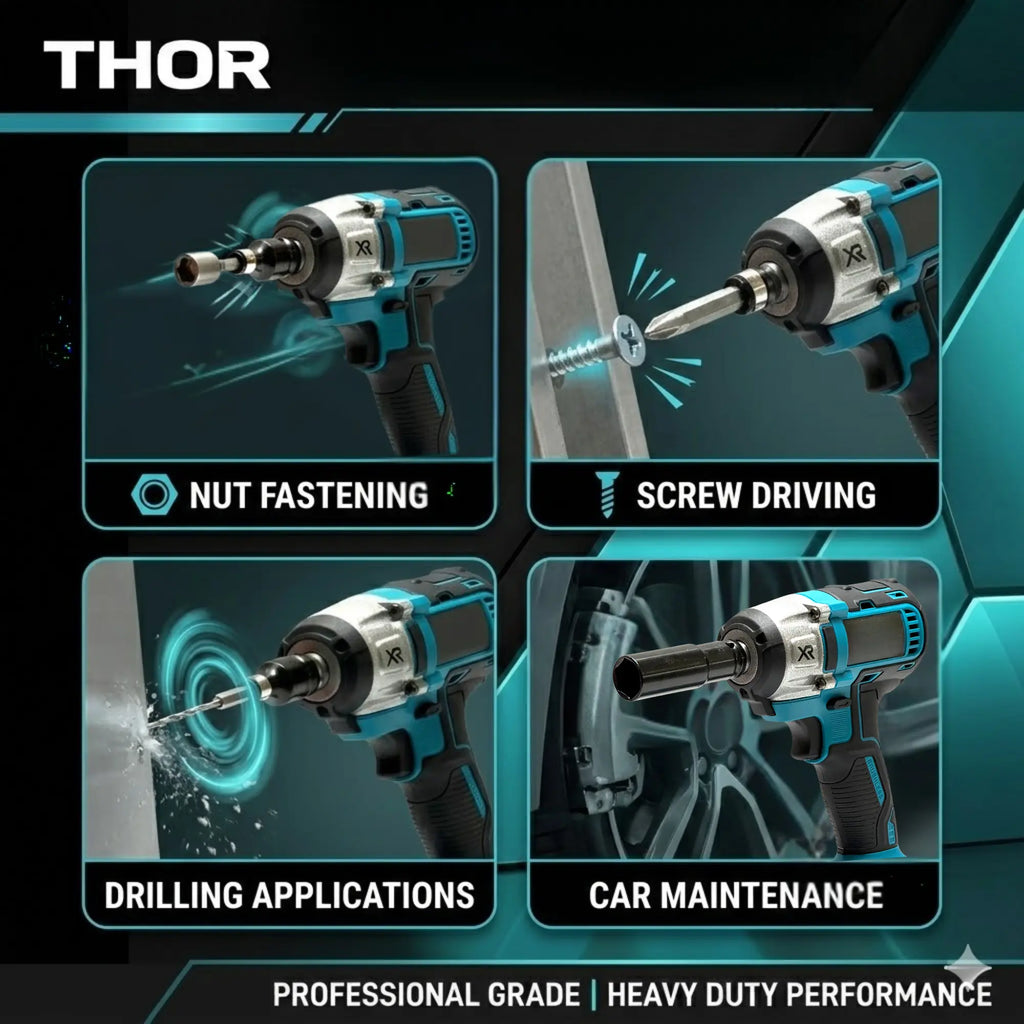 THOR 1/2-inch drive impact wrench for wheel nuts