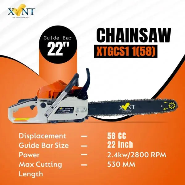 XLNT 52CC Brush Cutter XTBCB 16 - 2-Stroke High-Performance Petrol Brush Cutter for Farming XLNT