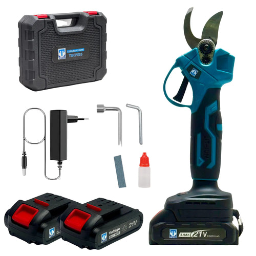 THOR 21V cordless mini chainsaw front view
