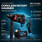 THOR 48V Cordless Rotary Hammer, THCRH81226