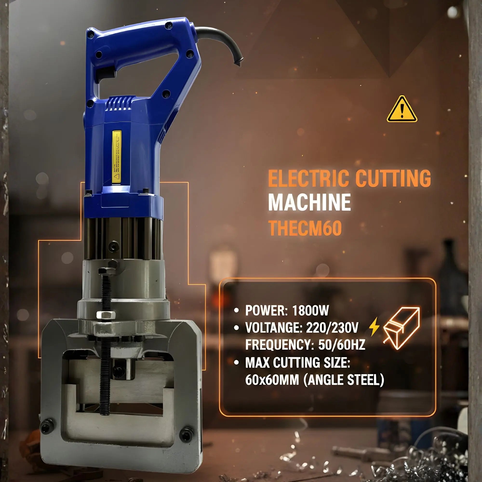 THOR 1800W Electric Cutting Machine 60x60mm| Industrial Power Cutting Tool THECM60 THOR