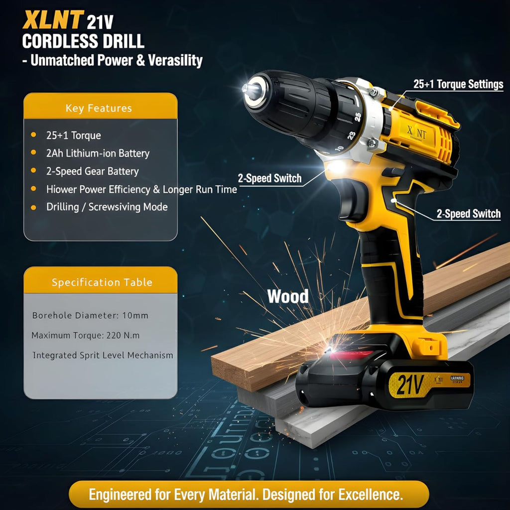 Xlnt Cordless Drill Machine For Home Use – XTCDS127