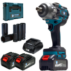 THOR 48V Brushless Cordless Impact Wrench THCIW54 | 850Nm Torque, 1/2" Drive, Dual 4Ah Battery, Socket Set & BMC Case