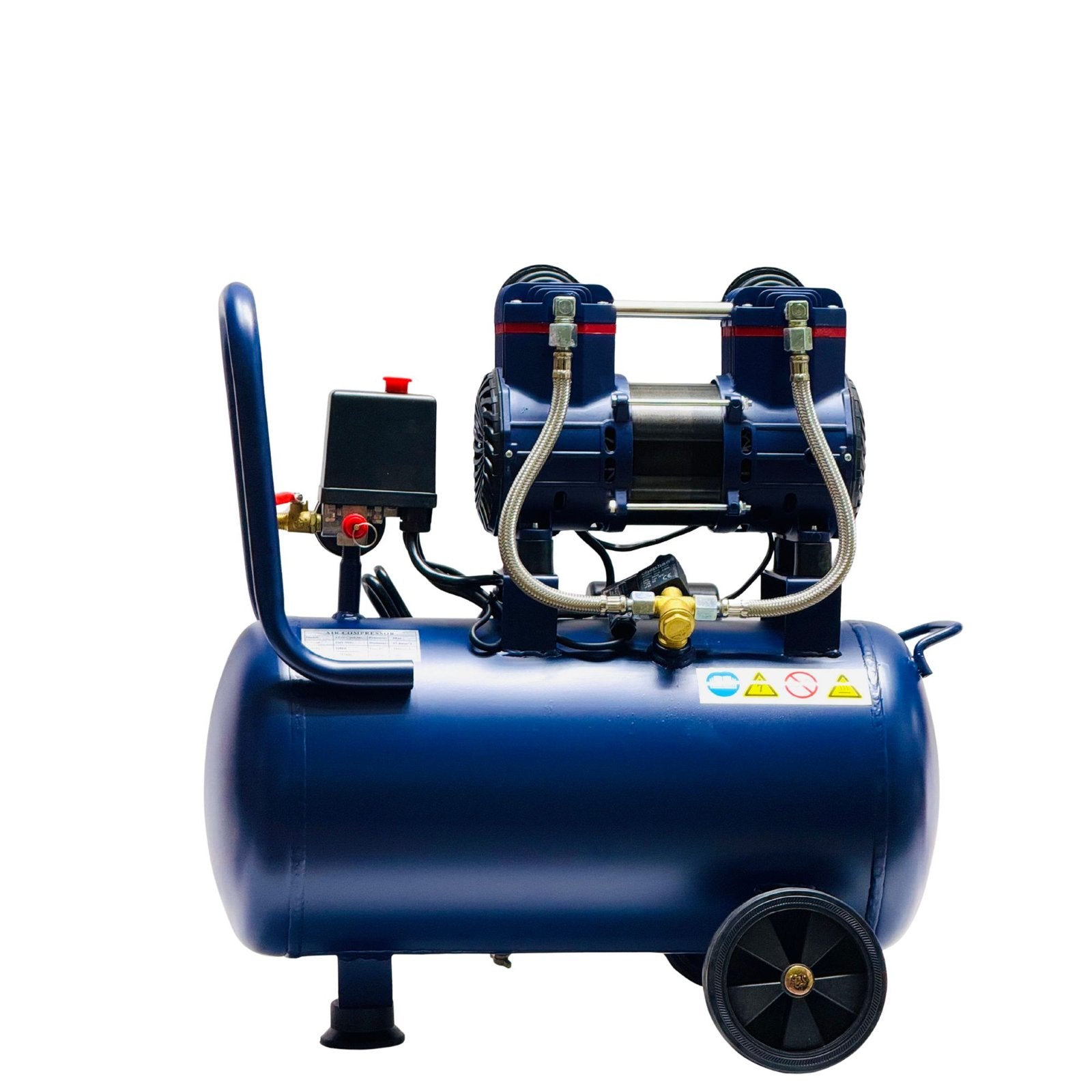 XLNT Oil Free Compressor 30L double hose – XTOFC 169(30)