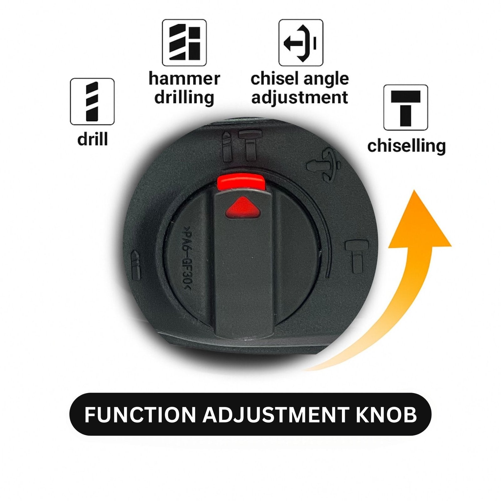 XLNT Electric Rotary Hammer 1500W - XTRH 110(2-26)
