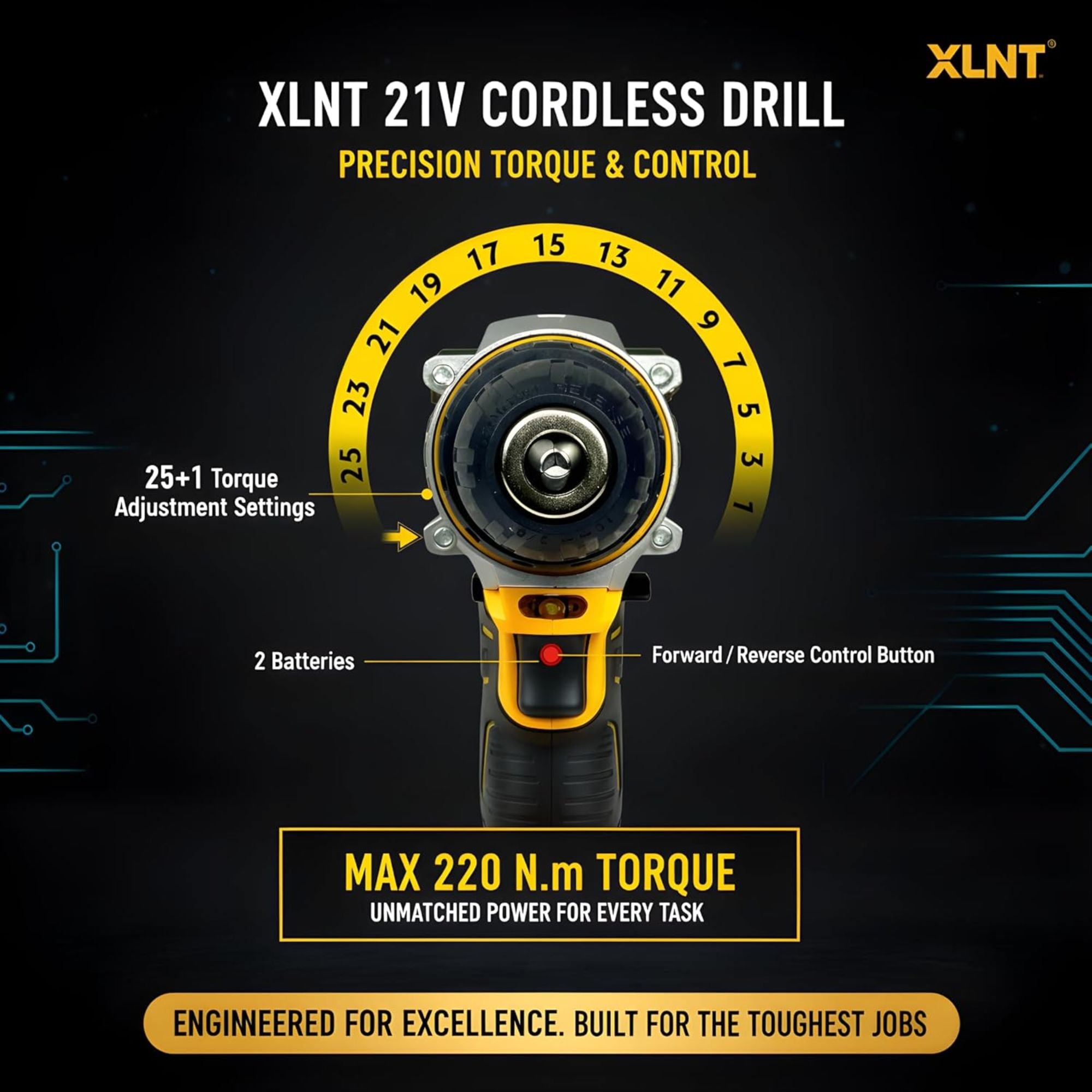 Xlnt Cordless Drill Machine For Home Use – XTCDS127