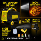 XLNT High Pressure Washer 3000W 300 BAR – XTHPW 34