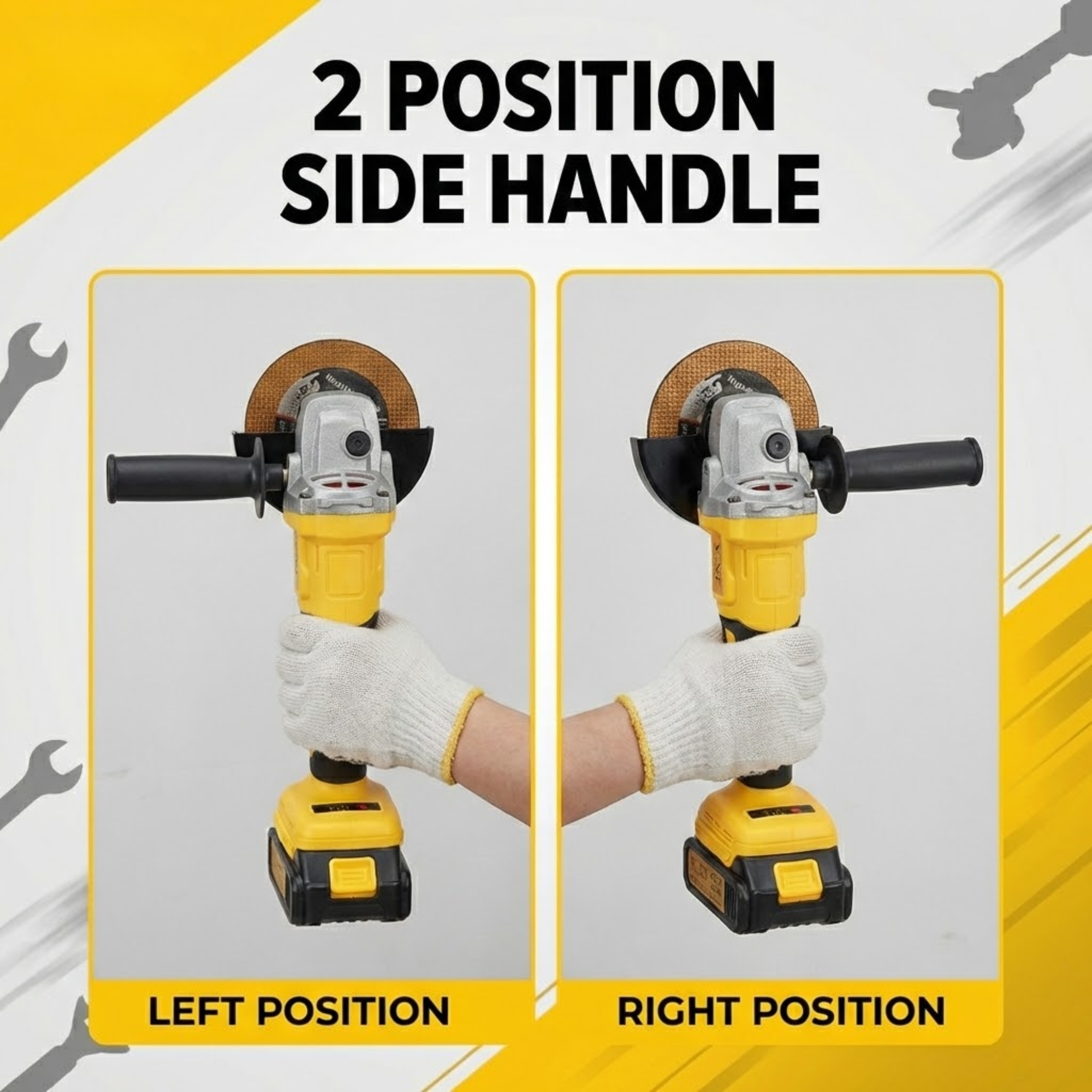 XLNT Cordless Angle Grinder 48v - XTCAG-129