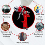 XLNT Air Spray Paint Gun 1.3 / 1.4 mm –XTSG 95