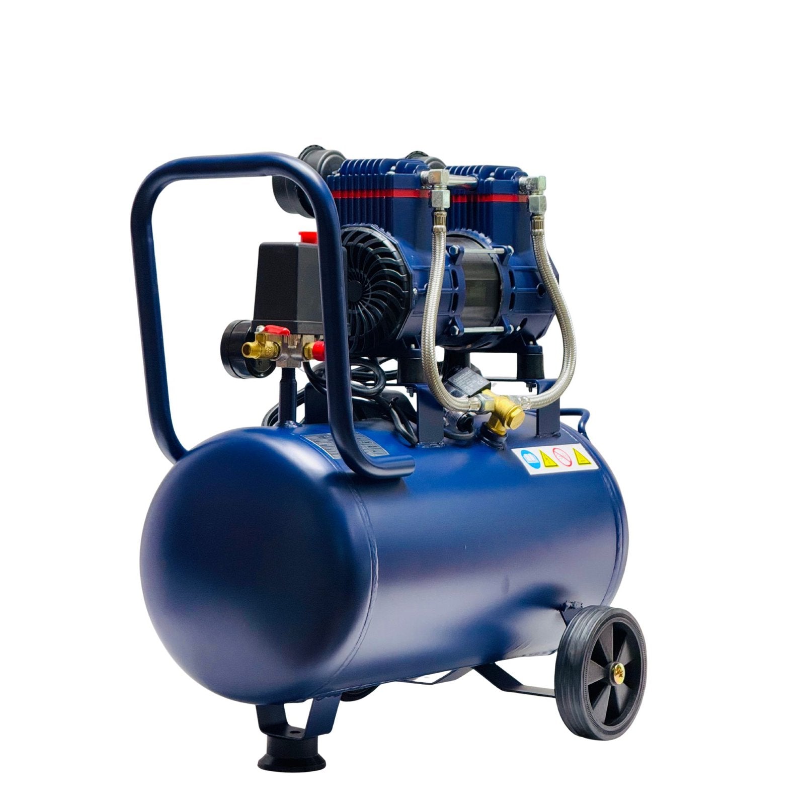 XLNT Oil Free Compressor 30L double hose – XTOFC 169(30)
