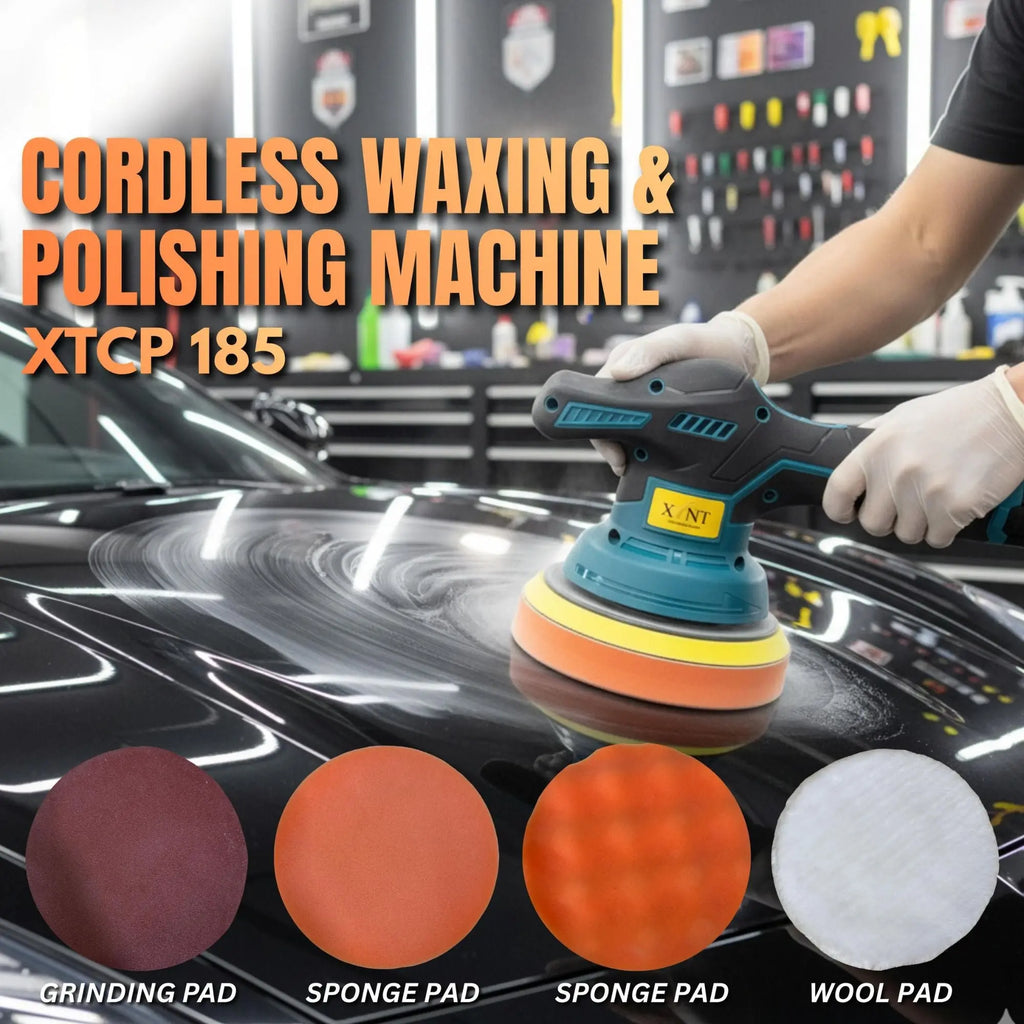 XLNT Cordless Polisher 2500–5000 RPM, XTCP 185 XLNT