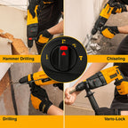XLNT Electric Rotary Hammer 1500W - XTRH 110(2-26)