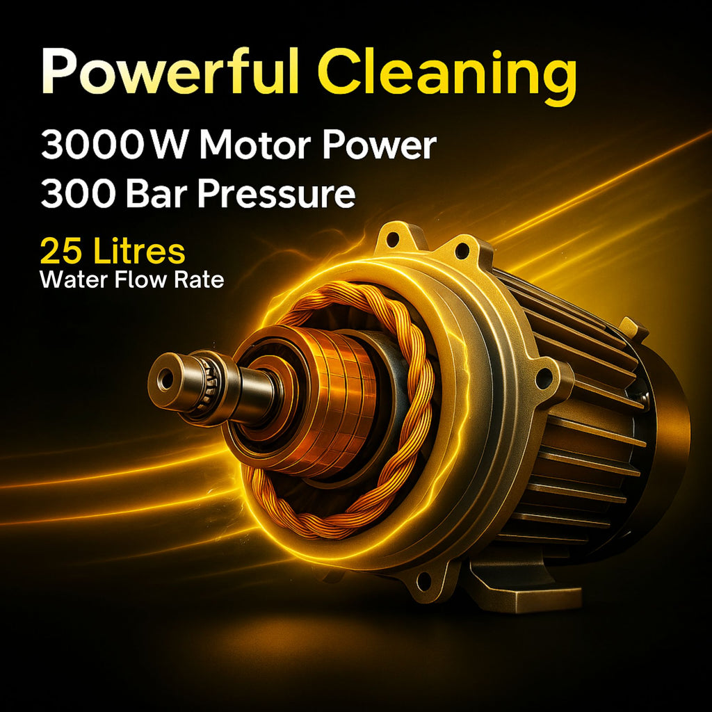 XLNT High Pressure Washer 3000W 300 BAR – XTHPW 34