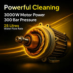 XLNT High Pressure Washer 3000W 300 BAR – XTHPW 34