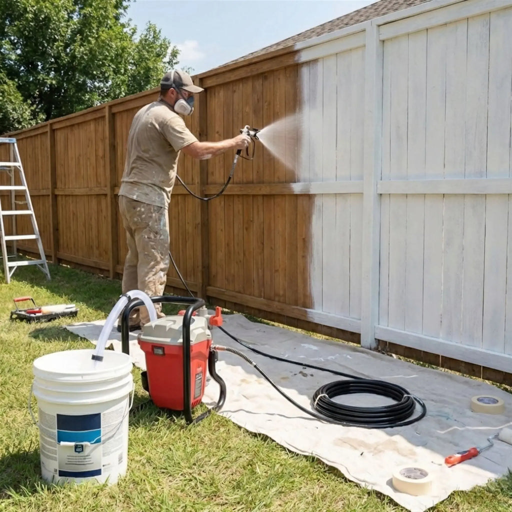 XLNT Airless Paint Sprayer 750W 3000 PSI Electric Spray Gun for Walls & Fences – 8626 XLNT