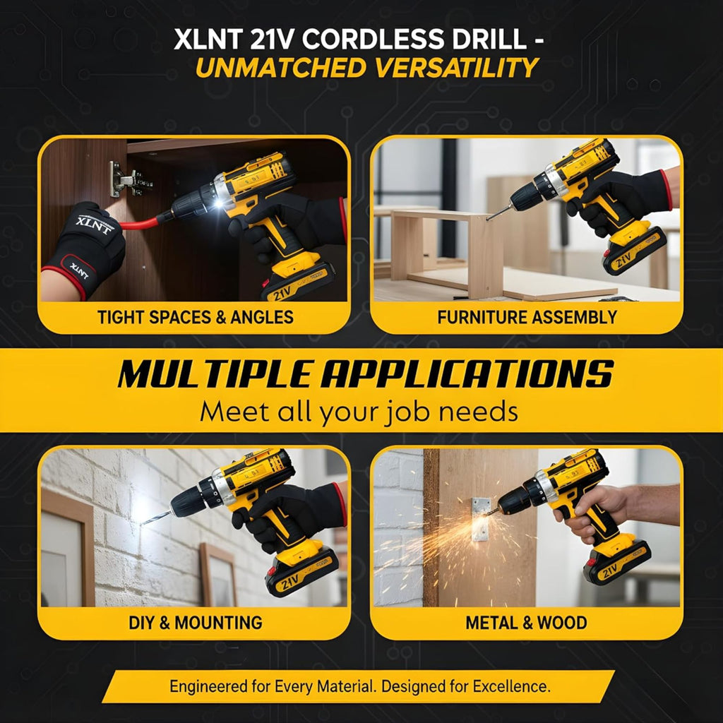 Xlnt Cordless Drill Machine For Home Use – XTCDS127