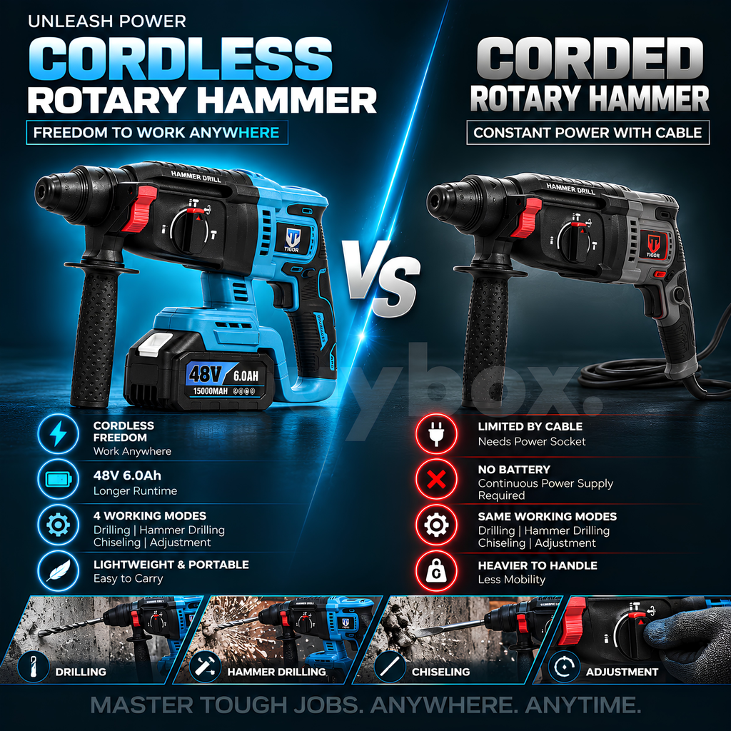 THOR 48V Cordless Rotary Hammer, THCRH81226