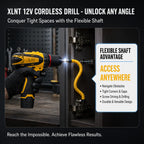 XLNT 12V Cordless Metal Chuck Drill Machine Tool Kit – XTCDKMC284 XLNT