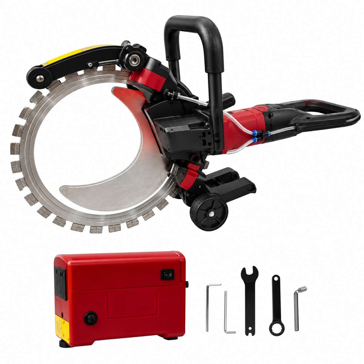 K410 5000W electric wall cutting saw with 300mm drill diameter