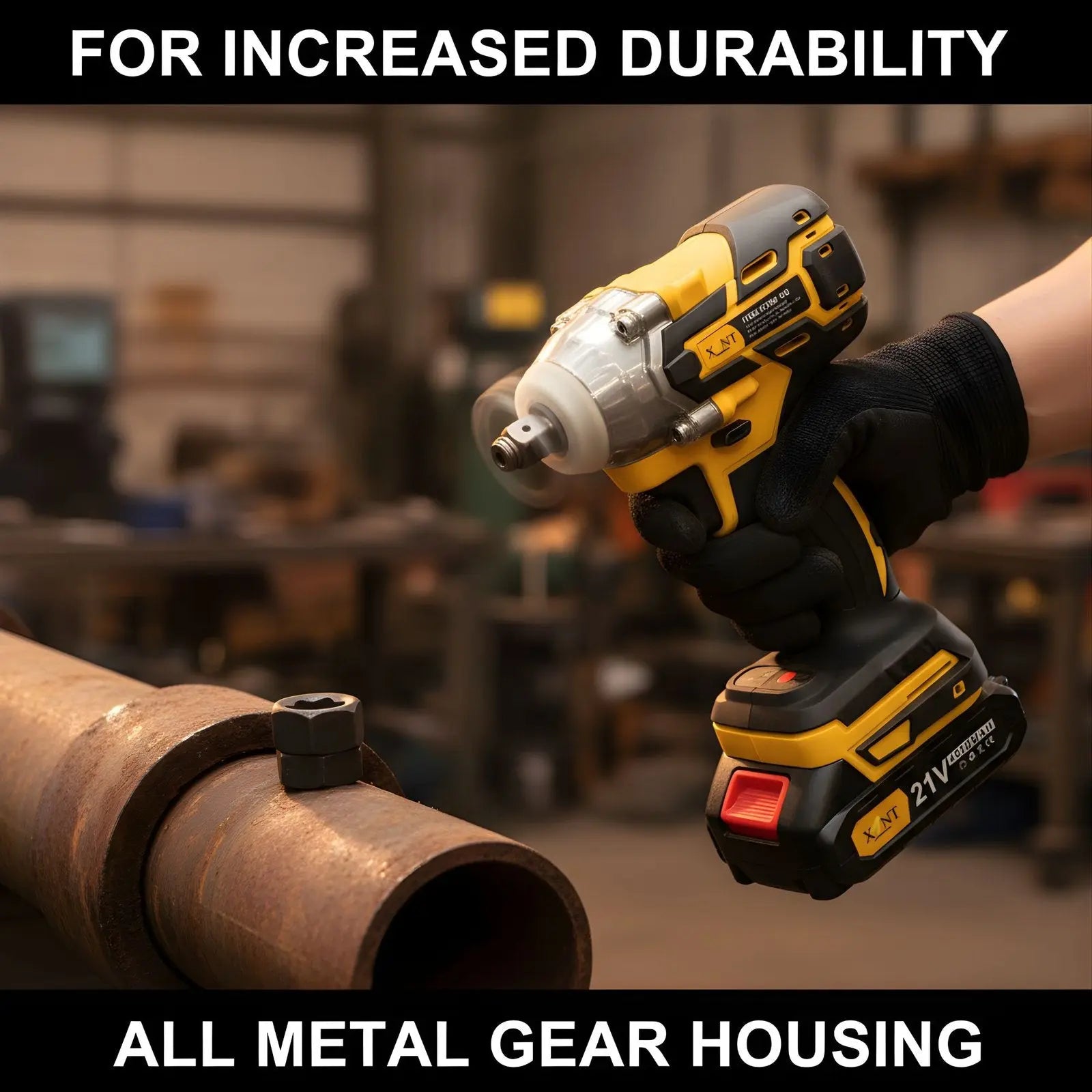 XLNT 21V Heavy Duty Impact Wrench 450Nm – XTCIW 128 XLNT