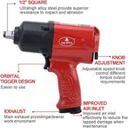 Aeropro Air Pneumatic Impact Wrench 1/2″ – A398