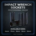 THOR 48V Brushless Cordless Impact Wrench THCIW54 | 850Nm Torque, 1/2" Drive, Dual 4Ah Battery, Socket Set & BMC Case