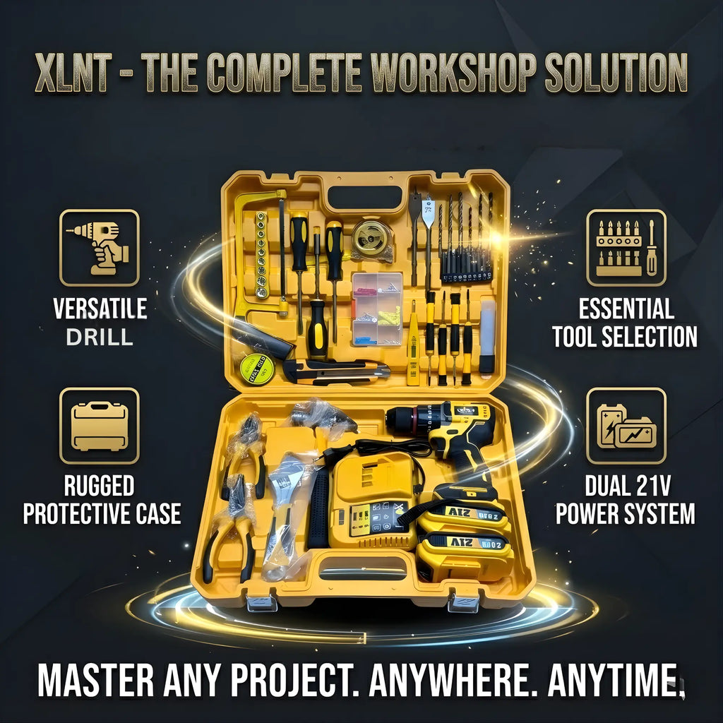 XLNT 21VV Cordless Drill Kit – XTCIDK214 XLNT
