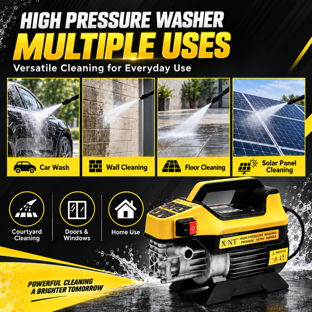 XLNT 280 Bar 2800W High Pressure Car Washer XTHPW19K2