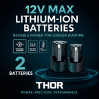 THOR 12V Cordless Drill Driver Kit - THCD 12 THOR