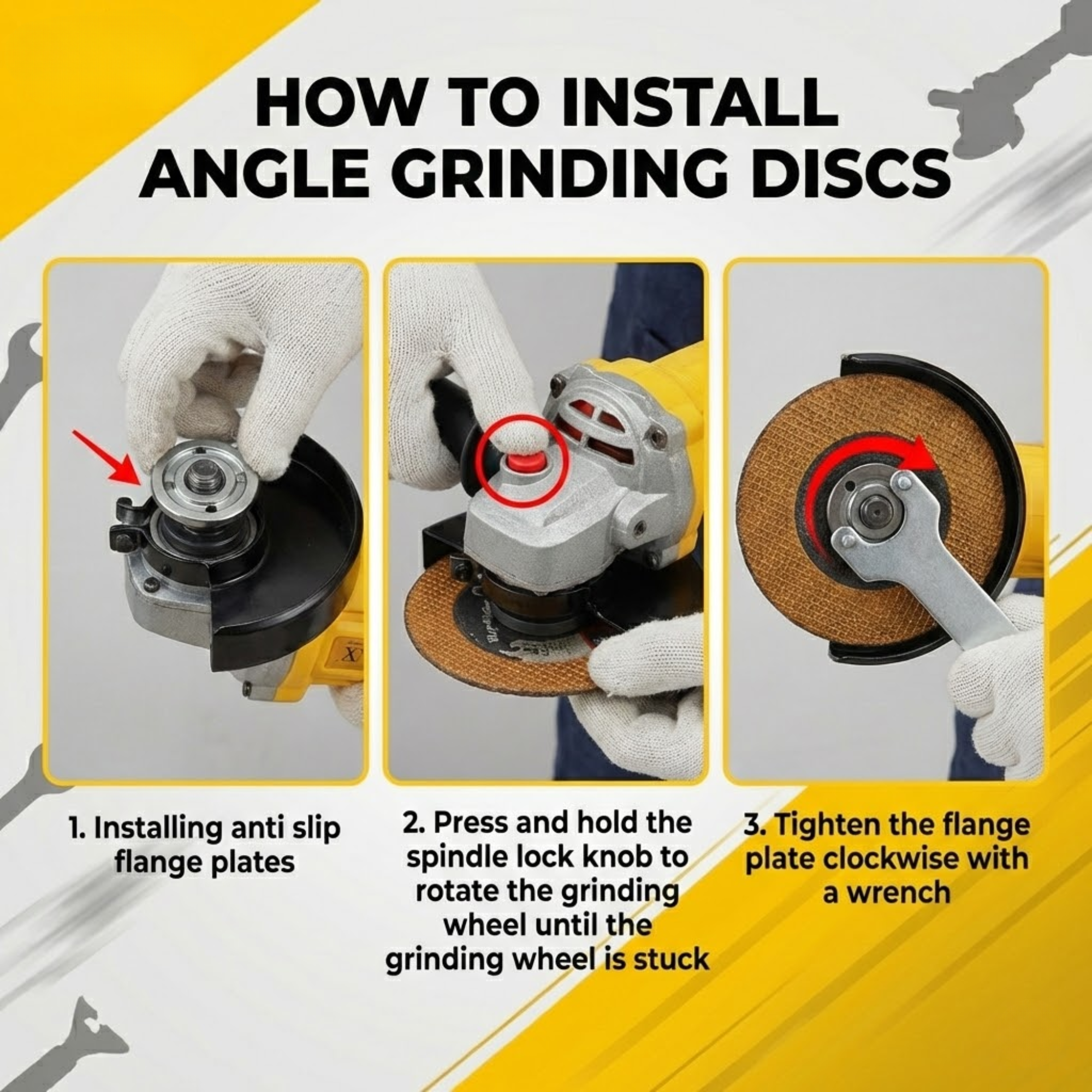 XLNT Cordless Angle Grinder 48v - XTCAG-129