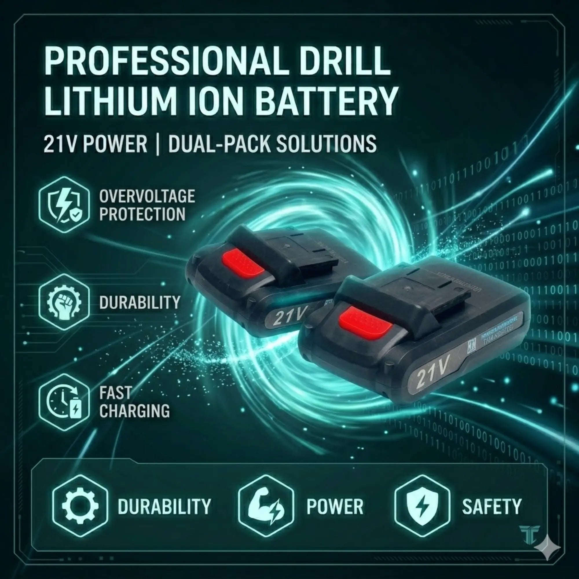 THOR 21v Cordless Drill For Home Use - THCDK53 THOR