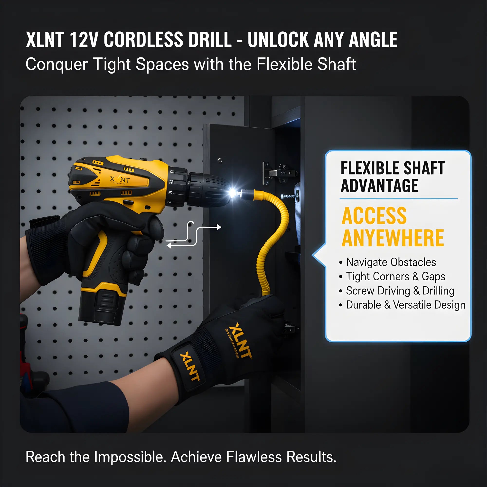 XLNT 12V Cordless Drill Machine Tool Kit – XTCDS 126 XLNT