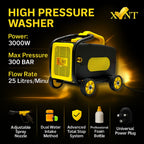 XLNT High Pressure Washer 3000W 300 BAR – XTHPW 34