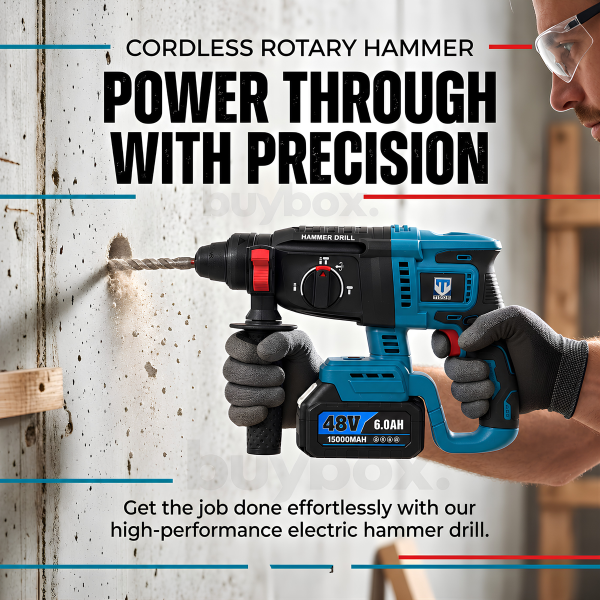 THOR 48V Cordless Rotary Hammer, THCRH81226