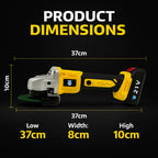 THOR 21V Max Cordless Angle Grinder - THCAG-26 THOR