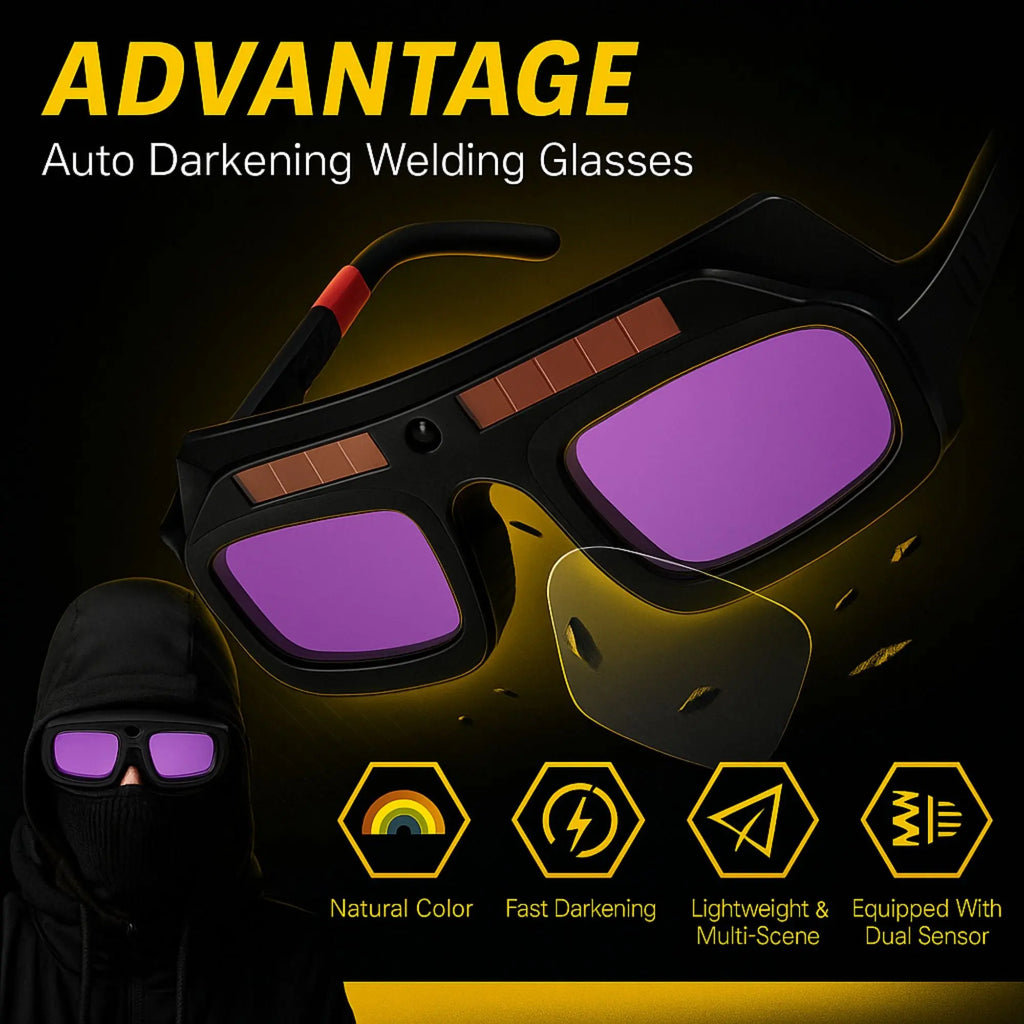 XLNT Auto‑Darkening Welding Goggles - XTWA-191 XLNT