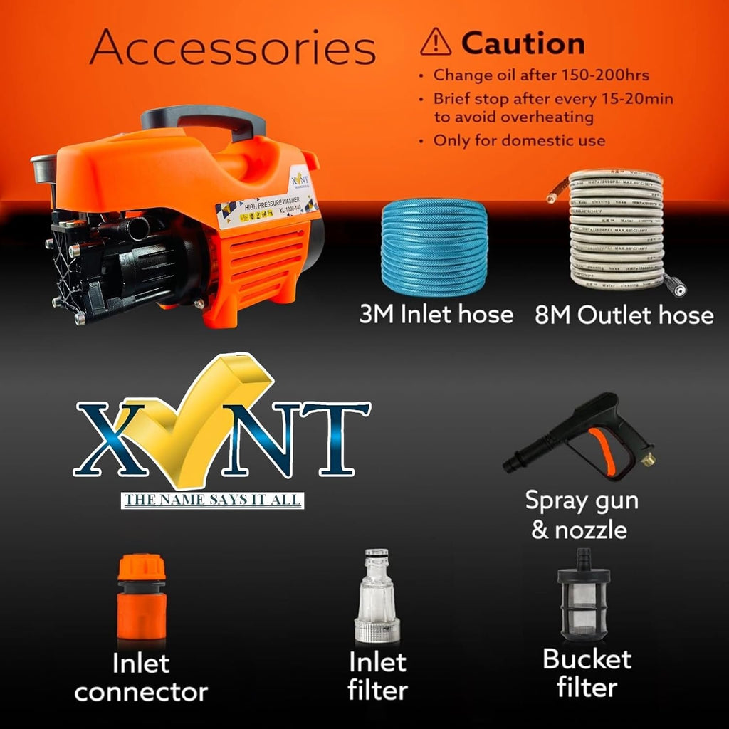 XLNT High Pressure Washer 1000-140 – XTHPW 28