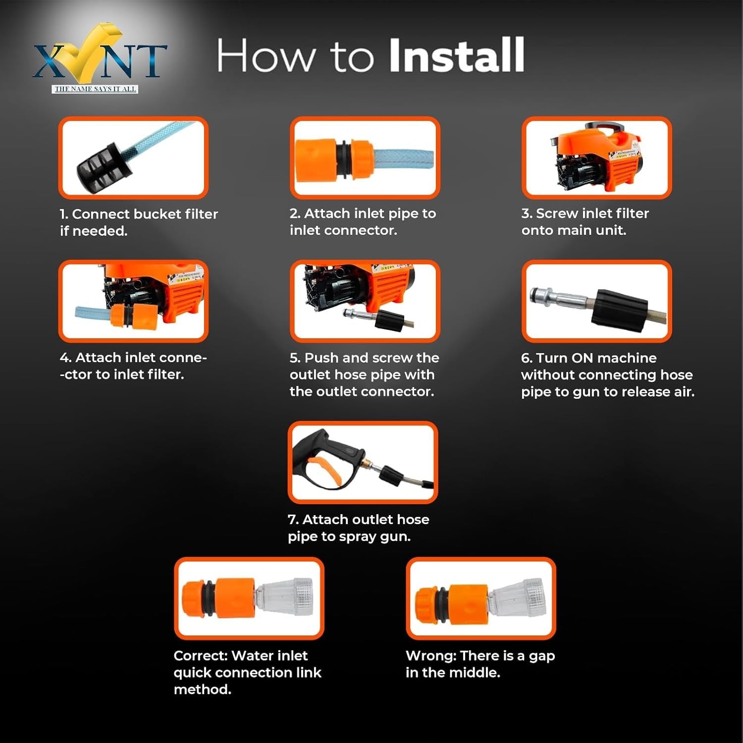 XLNT High Pressure Washer 1000-140 – XTHPW 28